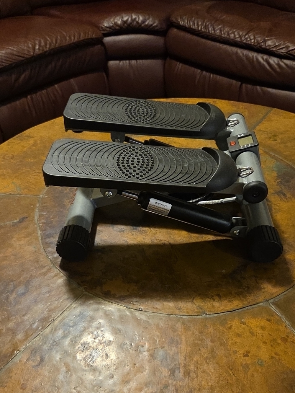 Sunny Health & Fitness Mini Stepper (No. 012-S), a compact home workout machine.